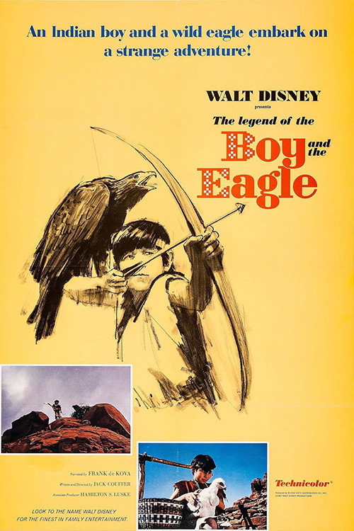 Movie poster for The Legend of the Boy and the Eagle (1967)