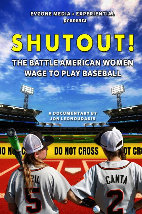 Movie poster for Shutout! The Battle American Women Wage to Play Baseball (2019)