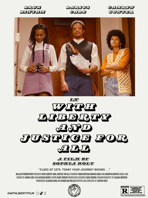 Movie poster for With Liberty and Justice for All (2024)