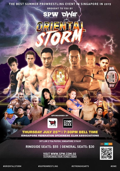 Movie poster for SPW vs. OWE: Oriental Storm (2019)