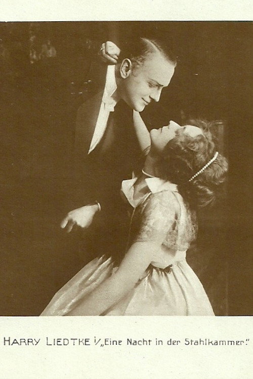 Movie poster for Eine Nacht in der Stahlkammer (1917)