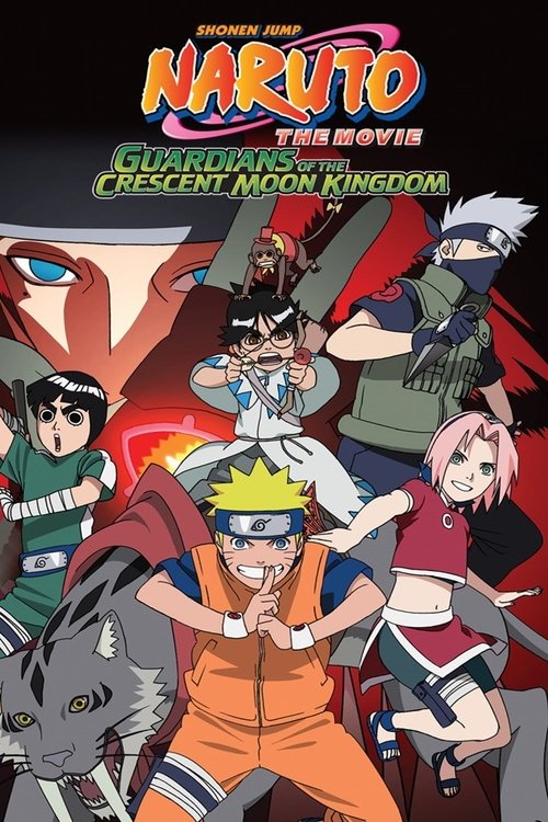 Movie poster for Naruto the Movie: Guardians of the Crescent Moon Kingdom (2006)