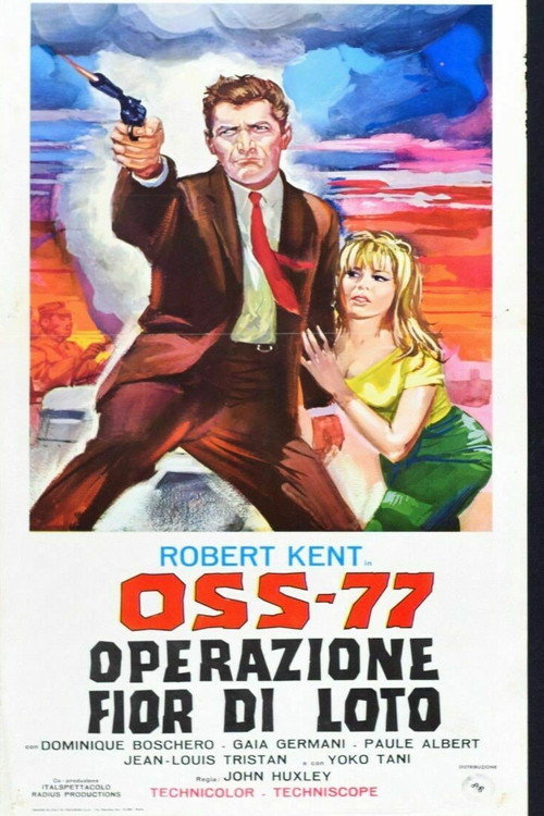 Movie poster for OSS 77 - Operation Lotus Flower (1965)