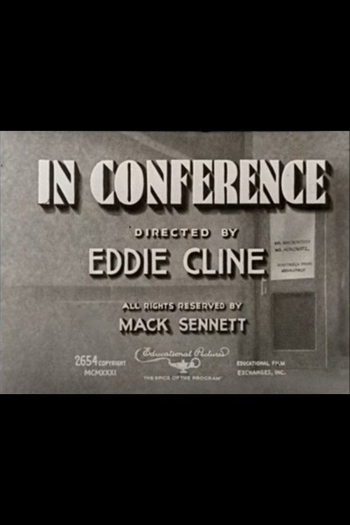 Movie poster for In Conference (1931)