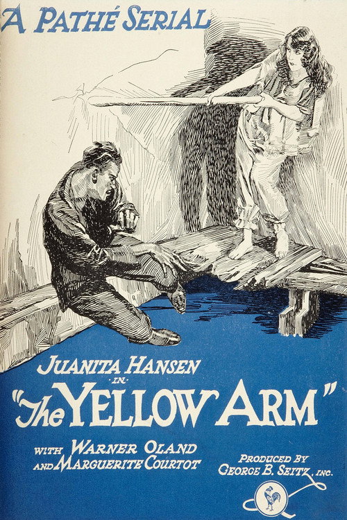 Movie poster for The Yellow Arm (1921)