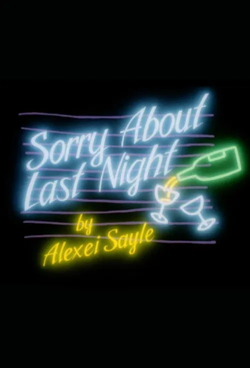 Movie poster for Sorry About Last Night (1995)