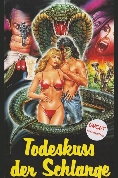 Movie poster for Kiss of the Serpent: Snake Island (1988)