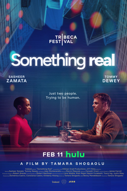 Movie poster for Something Real (2025)