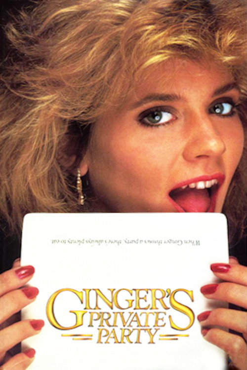 Movie poster for Ginger's Private Party (1985)