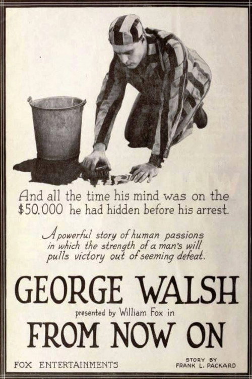 Movie poster for From Now On (1920)