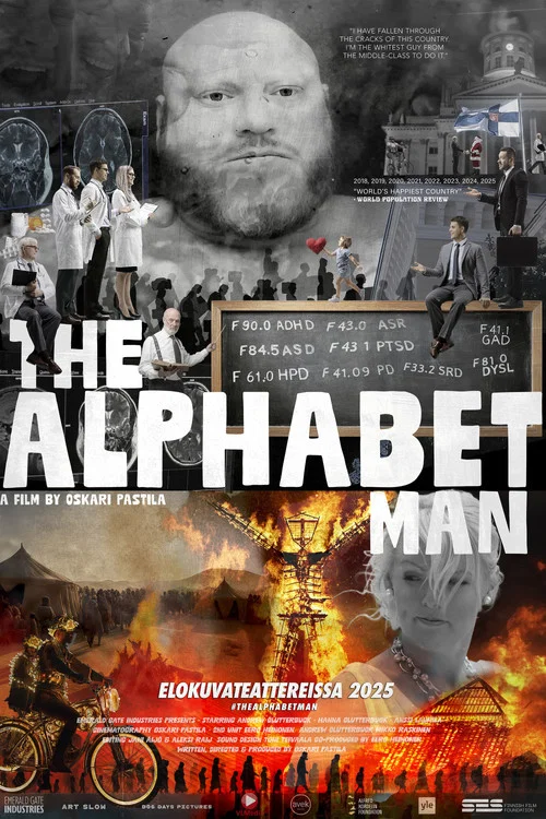 Movie poster for The AlphabetMan (2025)