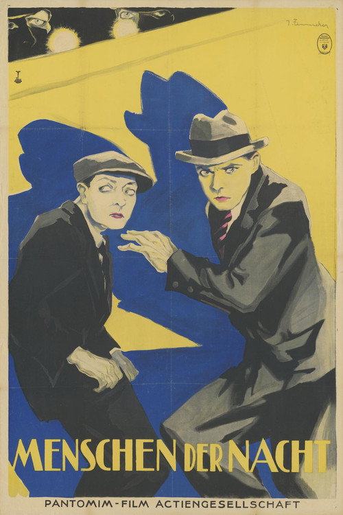 Movie poster for Men of the Night (1926)