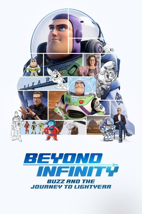 Movie poster for Beyond Infinity: Buzz and the Journey to Lightyear (2022)