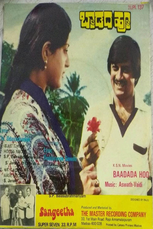 Movie poster for Baadada Hoo (1982)