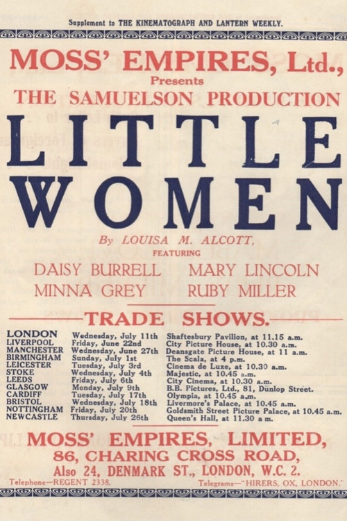 Movie poster for Little Women (1917)