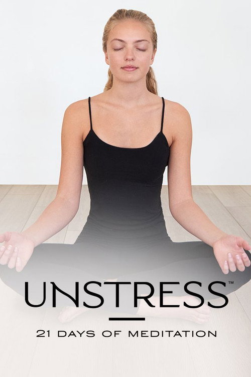 Series poster for Unstress 21 Days of Meditation (2021)