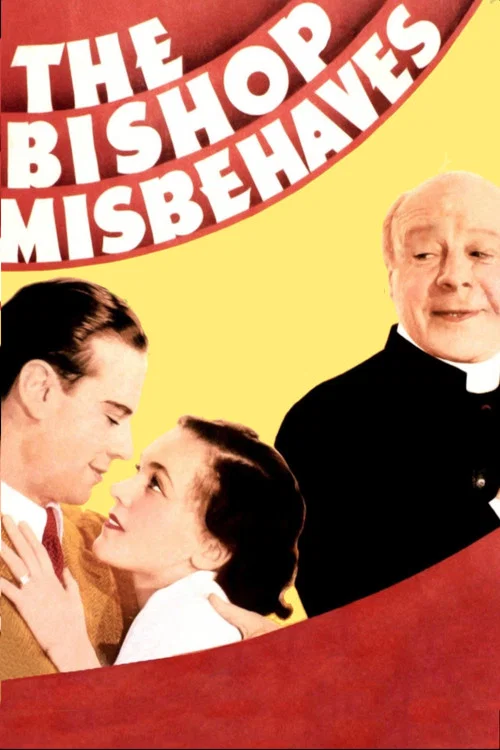 Movie poster for The Bishop Misbehaves (1935)