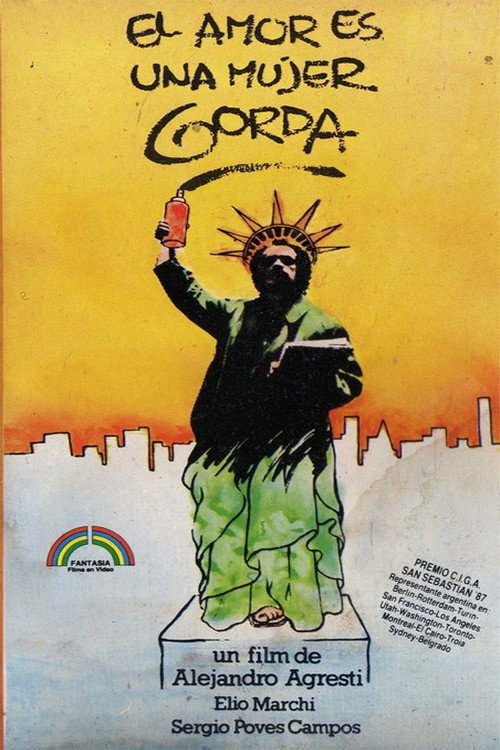 Movie poster for Love Is a Fat Woman (1987)