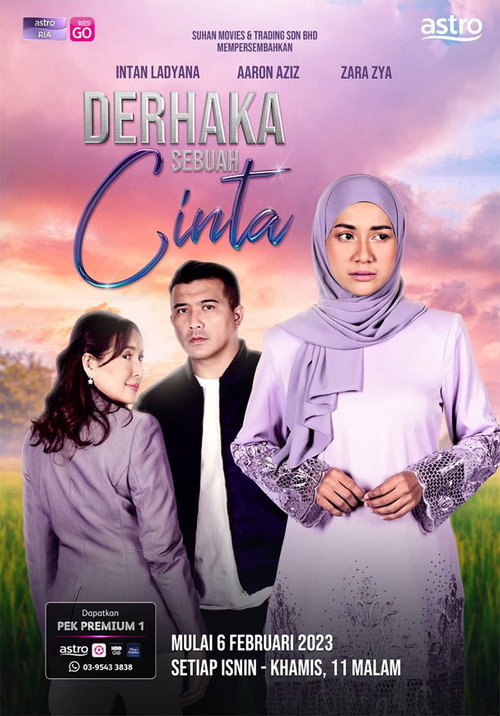 Derhaka Sebuah Cinta poster