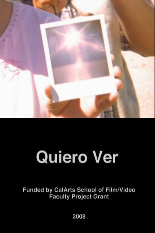 Movie poster for Quiero Ver (2008)