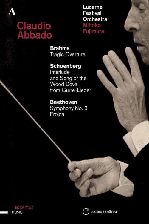 Movie poster for Claudio Abbado conducts Brahms, Schoenberg & Beethoven - Lucerne Festival Opening Concert (2014)