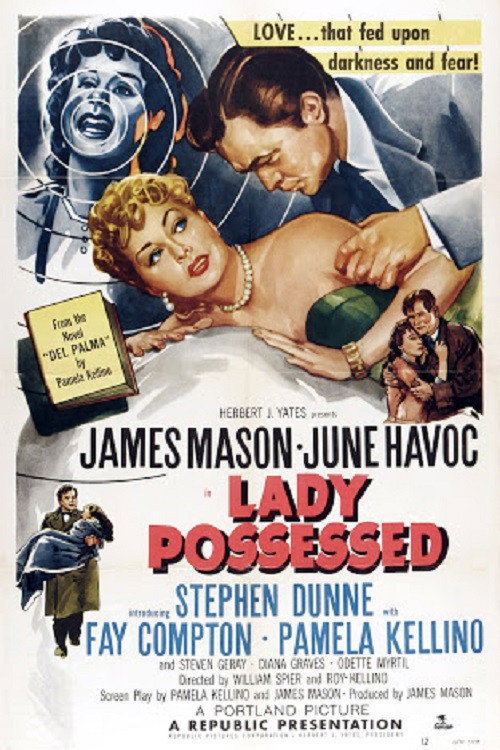 Movie poster for Lady Possessed (1952)