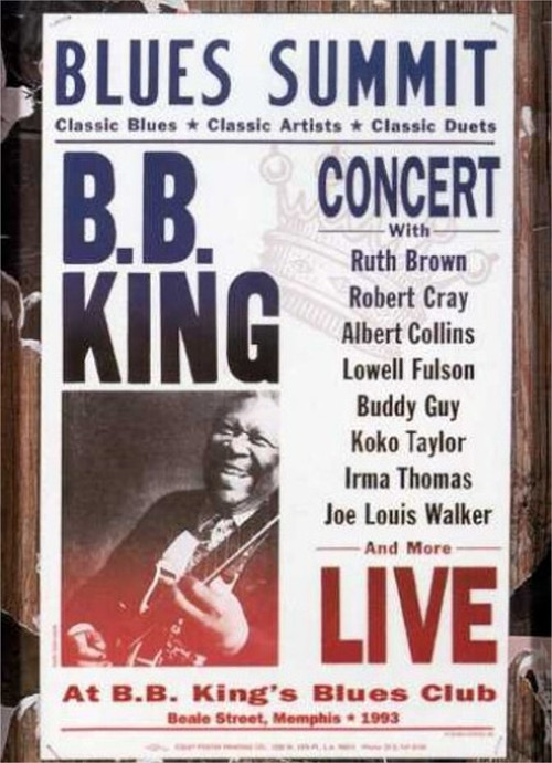 Movie poster for B.B. King: Blues Summit (1995)
