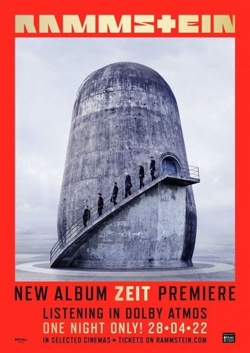 Movie poster for Rammstein: Zeit - The ATMOS Experience (2022)