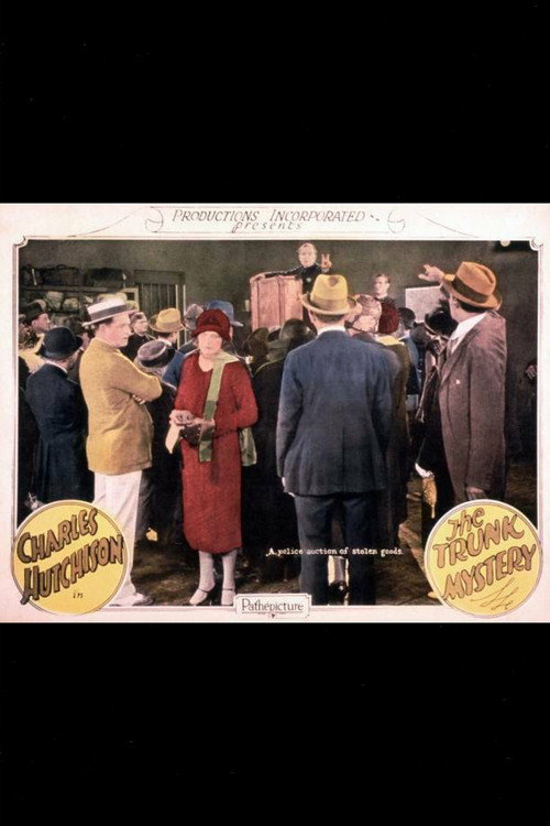 Movie poster for The Trunk Mystery (1926)