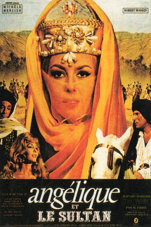 Movie poster for Angelique and the Sultan (1968)