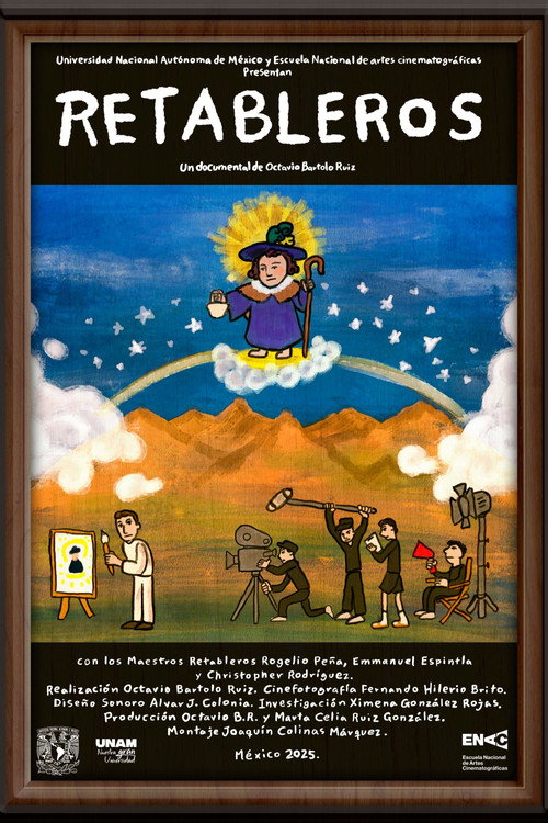Movie poster for Altarpiece Artists (2025)