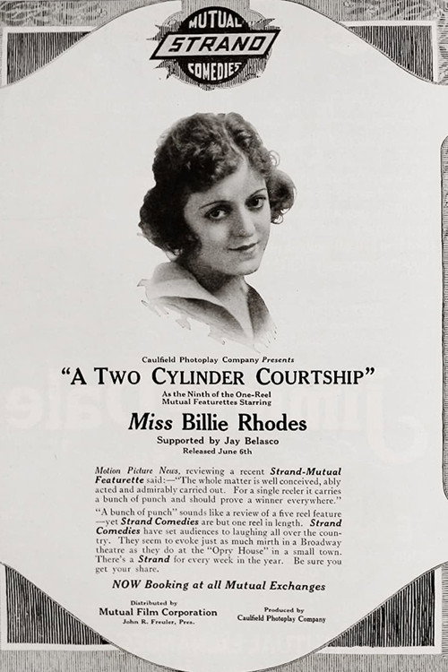 Movie poster for A Two Cylinder Courtship (1917)
