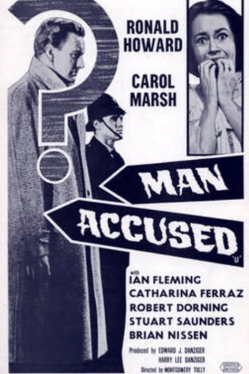 Movie poster for Man Accused (1959)