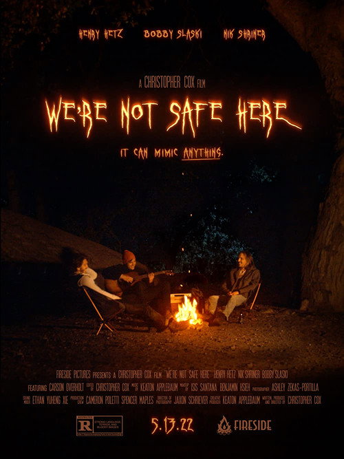 Movie poster for We're Not Safe Here (2022)