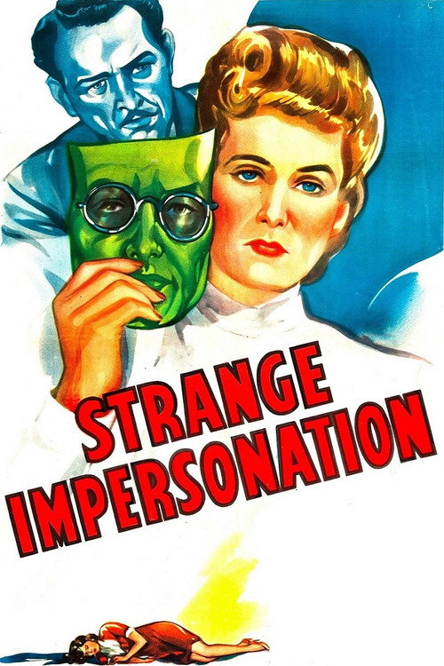 Movie poster for Strange Impersonation (1946)