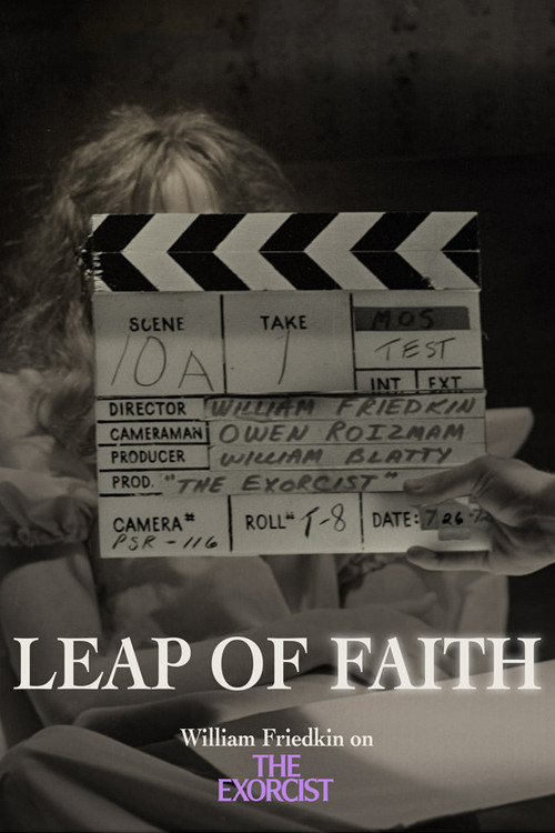Movie poster for Leap of Faith: William Friedkin on The Exorcist (2019)