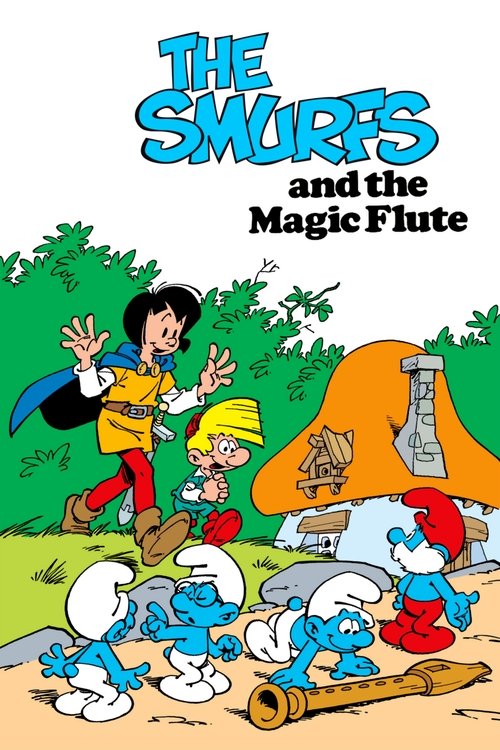 Movie poster for The Smurfs and the Magic Flute (1975)