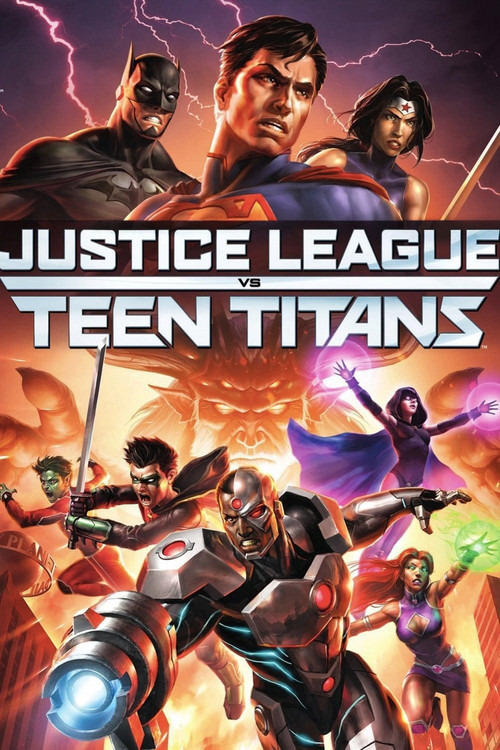 Movie poster for Justice League vs. Teen Titans (2016)