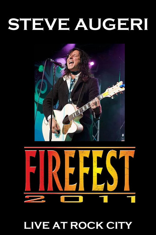 Movie poster for Steve Augeri: Live at Firefest 2011 (2011)