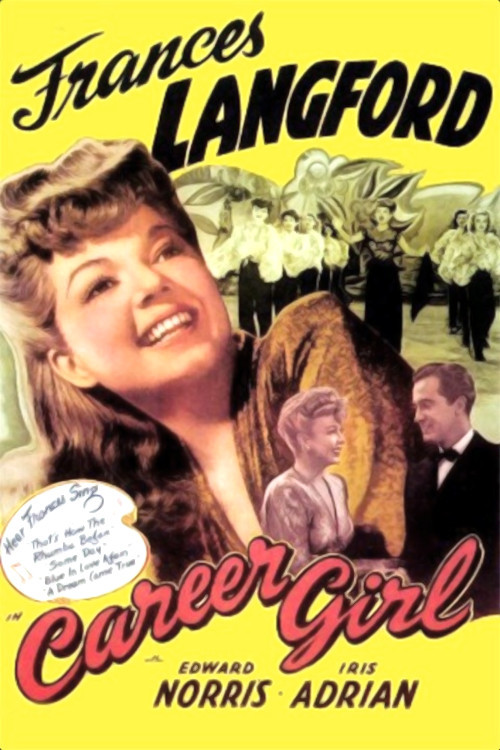Movie poster for Career Girl (1944)