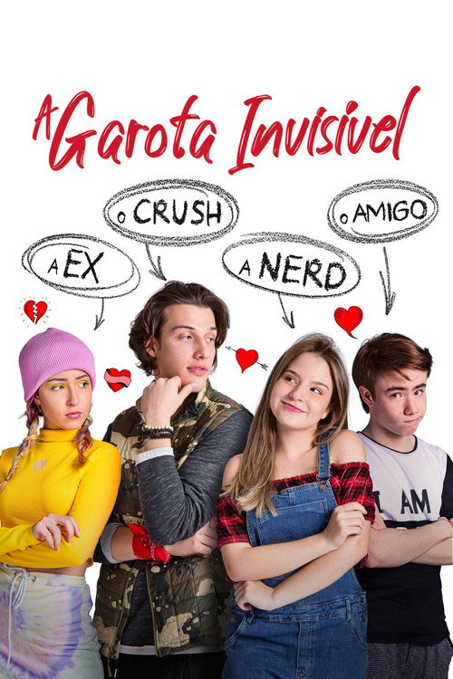 Movie poster for The Invisible Girl (2020)