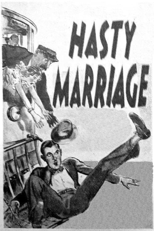 Movie poster for Hasty Marriage (1931)