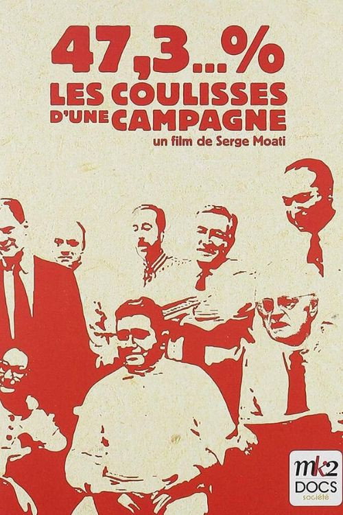 Movie poster for 47,3 % - Coulisses d'une campagne