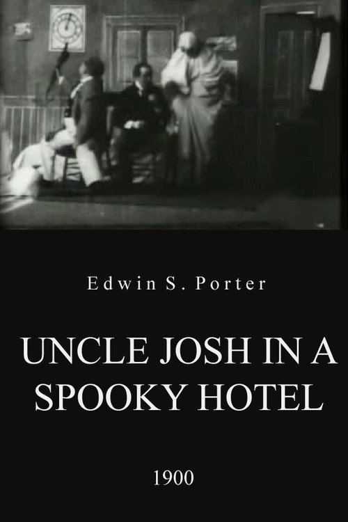Movie poster for Uncle Josh in a Spooky Hotel (1900)