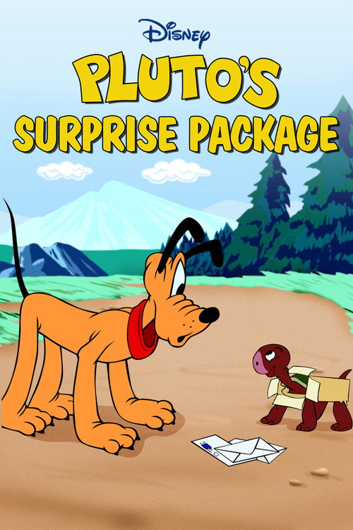 Movie poster for Pluto's Surprise Package (1949)