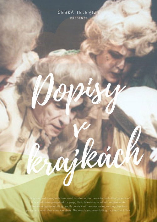 Movie poster for Dopisy v krajkách (2003)