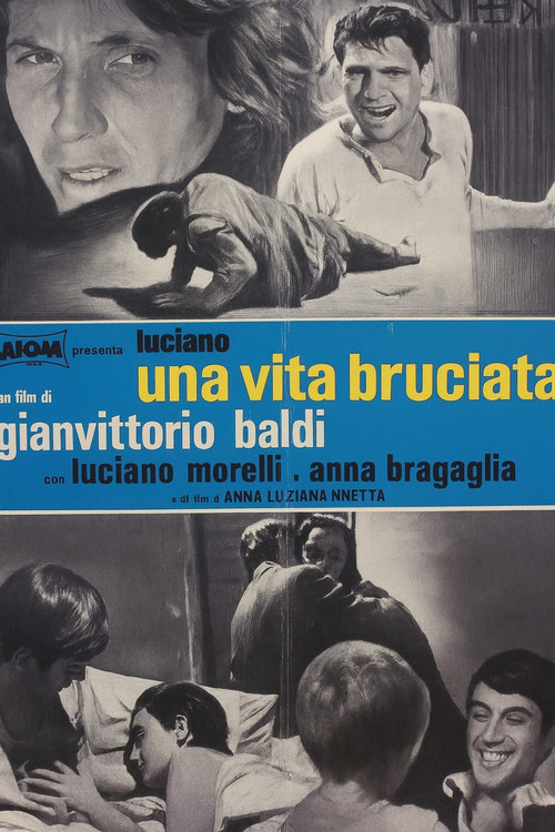 Movie poster for Luciano, una vita bruciata (1962)