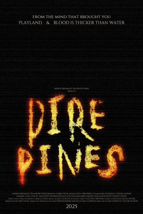 Movie poster for Dire Pines (2025)