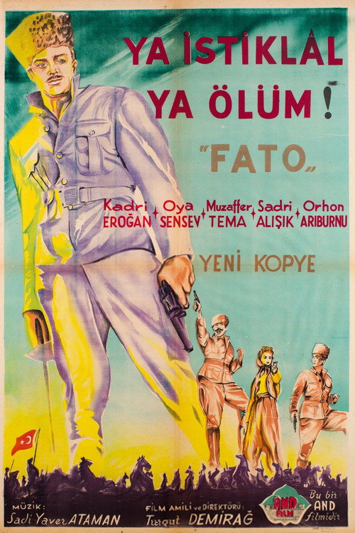 Movie poster for Fato: Ya İstiklal Ya Ölüm (1949)