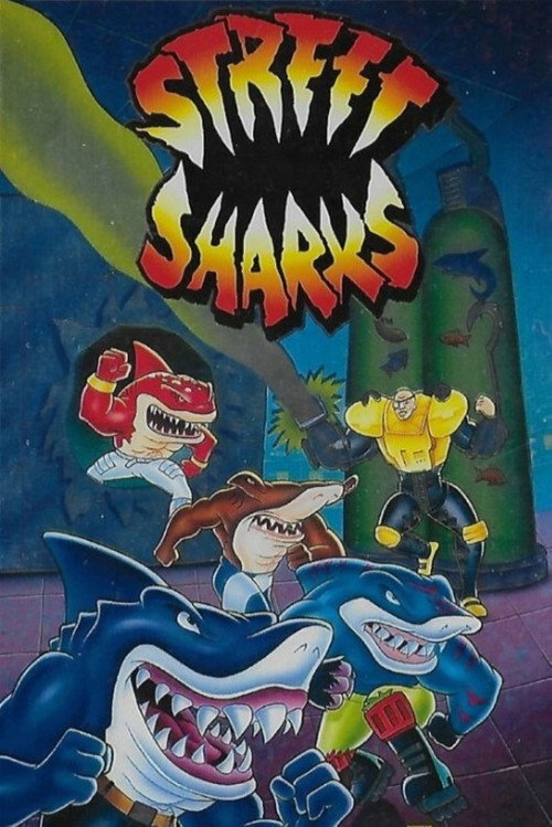Movie poster for Street Sharks: The Gene Slamming Begins (1995)